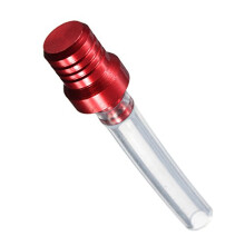 Anti Reverse Gas Fuel Petrol Tank Cap Valve Vent Line ATV Pit Dirt Bike Red