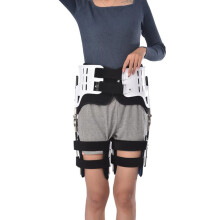 Adjustable Adult Hip Brace, Hip Joint Abduction Fixation Bracket, Hip Stabilizer, Support Corrector for Sciatic Nerve Pain Relief, Left (Double Leg)