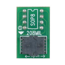 SOP8 Wide 208mil Burn-in-Sockel SOP8 208mil Flip Cover Sockel 25er Serie BIOS-Sockel SPI-Test SMD