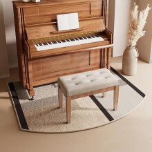 Soundproof piano carpet, piano carpet protector, nonslip acoustic carpet pads (B, 140*160cm)