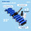 22' Extra Large Pool Vacuum Head with Weighted Plates and Accessories 2