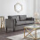 Hayward Velvet Medium 2 Seater Sofa 6