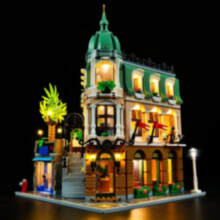 (Only LED Lighting Kit) Lights Set Compatible with Creator Boutique Hotel 10297 Model Building Kit Without Set (Classic Version) Ref: 2503