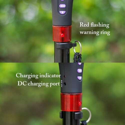 Folding Walking Stick for Elderly  Adjustable Cane with LED Light  Lightweight Mobility Aid for Seniors 2