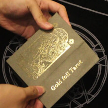 Gold Foil Tarot, PVC waterproof, 78 classic Tarot card set, divination tool for beginners and experienced readers
