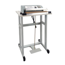 Foot Pedal Impulse Sealer 3mm/0.6mm Width Continuous Bag Heat Sealing Machine for Packaging