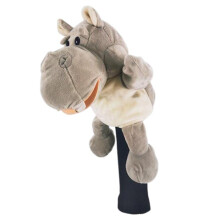 Plush Golf Driver Headcover Wooden Club Head Covers Universal Hippo