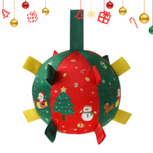Dog Balls for Aggressive Chewers, Interactive Christmas Ball Toy, Small Medium Large, Durable Chew Toy Training