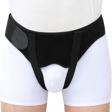 Hernia Belt for Women, Sports Hernia Support, Braces, Pain Relief, Black