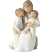 Mother and Son Figurines HandPainted Sculpted Statues The Greatest Bond Mom Birthday Gifts to Celebrate Mother's Day