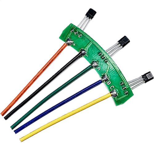 Hall Sensor Circuit Board for Vehicles  Hall Plate, Sensor PCB with Cable