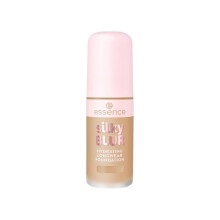 Foundation - ESSENCE COSMETICS - Silky BLUR HYDRATING LONGWEAR - Hâlé (Bruin) - Glanzende finish - Lange houdbaarheid