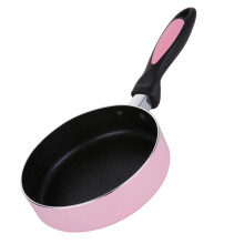 NonStick Frying Pan for Induction Hob Pink Mini Pan Cookware Easy Clean Natural Flavor