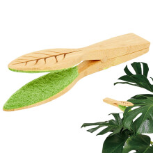 leaf Cleaning Tongs for Indoor Plants DoubleSided Dust Remover