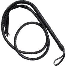 Riding Harvest 75 Inch Long Leather Horse Whip and Comfortable Horse Harvest with NonSlip Handle Black Riding Meat Whip Ref: 5813