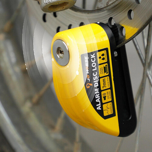 Motorcycle Disc Lock, Motorcycle Disc Lock  Motorcycle Rotor Lock, Brake Lock, Bicycle Alarm, Security Wheel, AntiTheft Disc Lock, but Practical 1