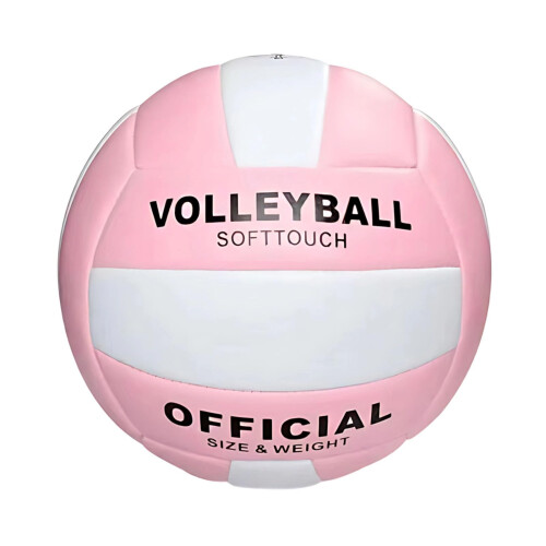 Volleyball, Official Size 5, Super Soft, Beach, Durable, pink