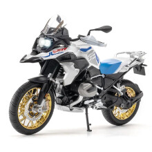 Scale 1:9 For R1250 GS Motorcycle Model Toy Car Alloy DieCast Shock Absorption Cool Lightweight Engine Models Collection Gifts For Kids