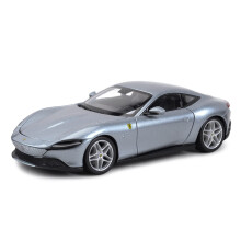 '1 24 Ferrari Roma Grey Sports Car Static Die Cast Vehicles Collectible Model Car Toys'