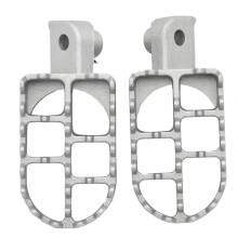 Motorcycle Foot Pegs for Honda XR50 CRF50 CRF70 CRF80 CRF100F, Aluminum AntiSlip Offroad Footrests