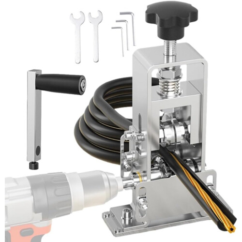 Manual Wire Stripping Machine  
Manual Stripping Machine for Cables  
Electric Stripping Machine with Crank  
Small Wire Stripping Machine 1