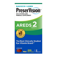 Preservision Areds 2 Supplement 210 Bausch + Lomb