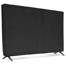 Dust Cover for 43' TV  Fabric Case, Indoor Flat Screen TV Protector, Black 43Inch