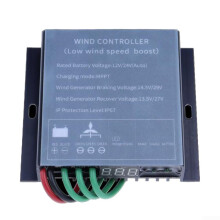 MPPT Wind Energy Charge Controller, Waterproof Wind Regulator, IP67 Protection (Gray 800W)