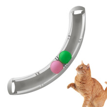 Cat toy, ball track, interactive fun cat ball play toy, training tool for mental and physical exercises, mental and physical exercises, puzzle