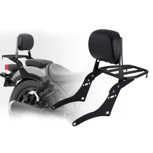 Backrest Sissy Bar For Rebel 500 CMX300 CMX500 CMX 300 500 2017 With Comfortable Pad And Luggage Rack