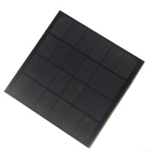 10W 6V Solar Panel Monocrystalline Silicon Solar Charging Kit With Electronic Wire 165x165mm Weather Resistant Outdoor