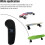 Wireless Remote Control ABS For Electric Skateboard, Universal Replacement With LED Display, Adjustable Speed Braking 2