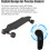 Wireless Remote Control ABS For Electric Skateboard, Universal Replacement With LED Display, Adjustable Speed Braking 3