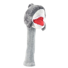 Golf Club Cover, Shark Shape, 16 x 9.5 Inch, Golf Gifts, Driver Head Covers