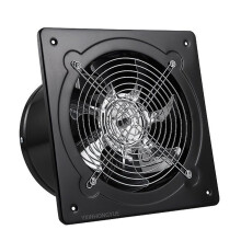 Industrial ExplosionProof Exhaust Fan 8 Inch 220V Low Noise Waterproof Wall Mounted for Garage Ventilation and Odor Removal