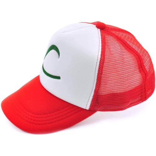 Ash Ketchum Baseball Cap for Cosplay Costume  1st Generation Cap 1
