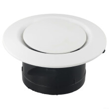 Sleek design ABS ceiling ventilation grille that balances functionality and aesthetics (100 mm)