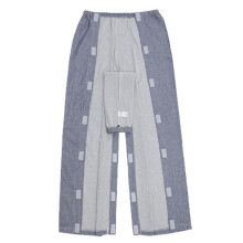 Bedridden Patient Clothing Unisex, TearAway Pants, Lightweight Nursing Pajamas For Elderly, Grey Size L