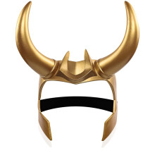 Loki Horns Loki Helmet Costume Accessory for Adults Halloween Carnival Prop PVC