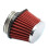 Motorcycle Air Filter Universal Air Filter Motorcycle Air Filter Stack Carburetor 51mm Red 1
