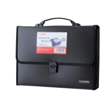 A4 Multi Layer File Folder Office 26 Tier Organizer for School Office Home Size Black