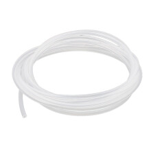 sourcing map Silicone Pipe 2 mm ID x 4 mm OD 6.56 ft Flexible Silicone Rubber Hose Water Air Hose Transparent for Pump Transfer