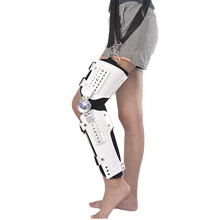 Knee Brace with ROM Hinge, Hinge Locking, Orthopedic Stabilizer, Adjustable Support