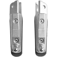 Universal Motorcycle Foot Pegs for BMW F800ST F800 R1200RS, Durable Alloy Front Pedals