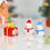 Weihnachtsgeschenkbox mit Miniaturfigur für Partys 4