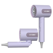 Black Friday Foldable Blow Dryer, Portable Powerful Hair Dryer for Student Dorm Home Hotel Travel, Fast Drying Compact Design