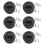 6X Slam Latch Hatch Round Pull Latch 1/2 Inch Door Replace M1-63 RV Marine 1
