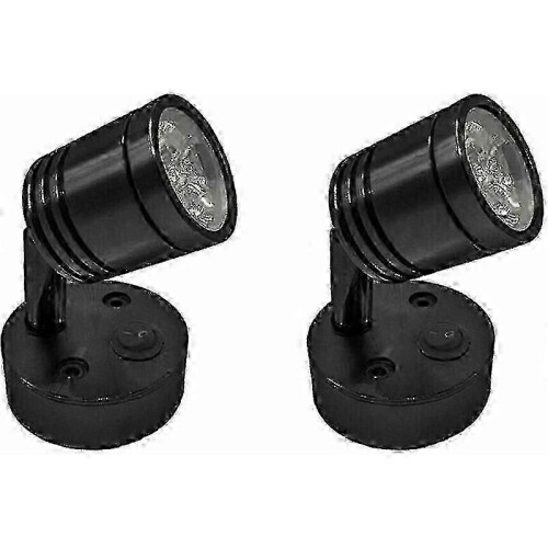 2 Pieces 12v Dimmable Led Spot Reading Light for Bedside Wall Motorhome Caravan Edition 1128