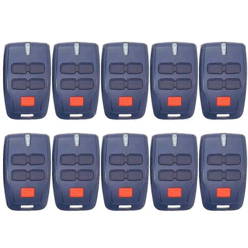 10pcs Remote Control 4 Button 433MHz Rolling Code Garage Door Gate Remote Control for BFT MITTO 2 MITTO 4