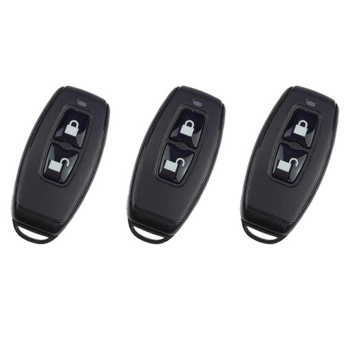 3X 2.4GHz Wireless Remote Control Bluetooth Key Fob for TTLOCK Smart Door Lock Smart Devices Work with TTLock APP